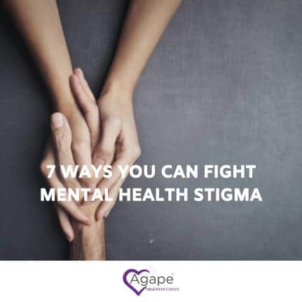 people trying to fight mental health stigma