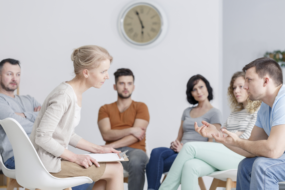 group therapy as part of relapse prevention plan