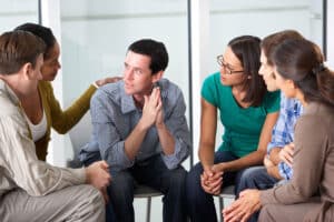 support group assuring male member