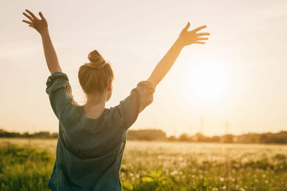 woman in recovery from addiction