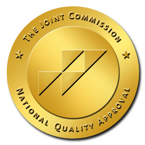 National Quality Approval logo displayed on addiction treatment center’s accreditation.